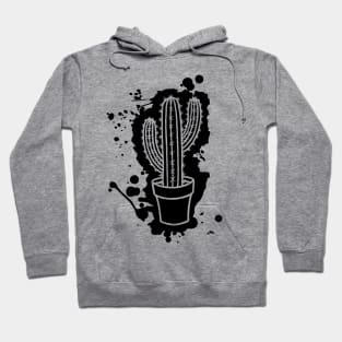 San Pedro Cactus - Splatter Cut Out Hoodie